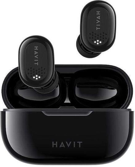 Havit TW925 In-ear Bluetooth Handsfree Earphones with Charging Case Black