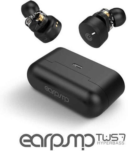 Sonic Gear Earpump TWS 7 In ear Bluetooth хендсфри Слушалки с Устойчивост на Пот и Кутийка за Зареждане Бял