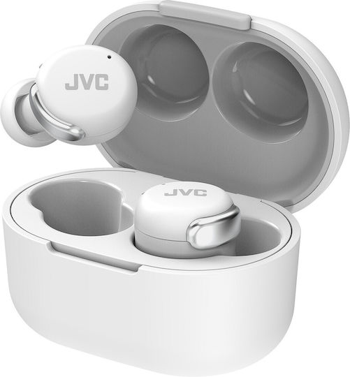 JVC HA-A30T In-ear Bluetooth Handsfree Ακουστικά με Αντοχή στον Ιδρώτα και Θήκη Φόρτισης White
