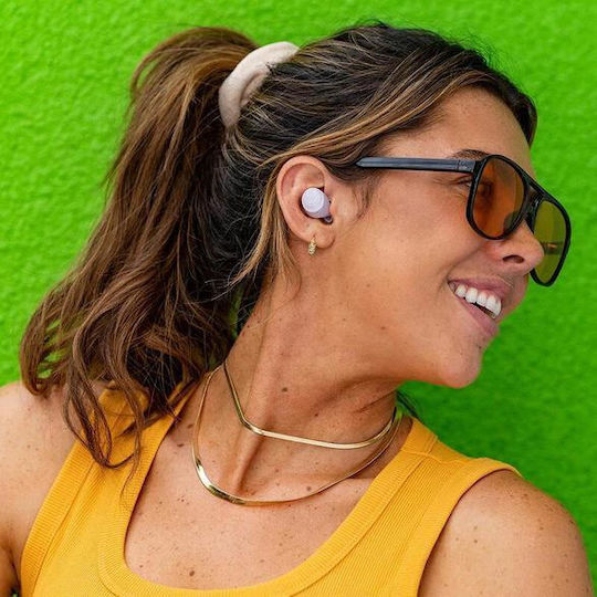 Jlab GO Air Pop In-ear Bluetooth Handsfree Căști cu Rezistență la Transpirație și Carcasă de Încărcare Liliac
