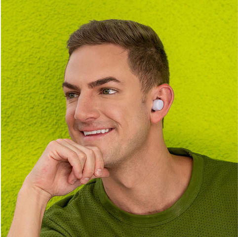 Jlab GO Air Pop In-ear Bluetooth Handsfree Căști cu Rezistență la Transpirație și Carcasă de Încărcare Liliac