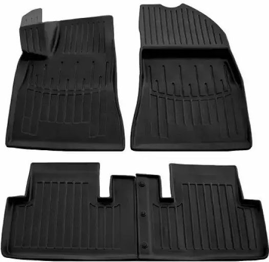 Umbrella Set Covorașe Față și Spate 4buc din Furtun Tesla Model 3 2017+ Negre