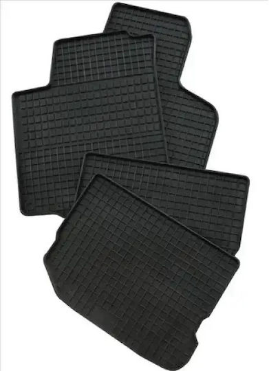 Rubber Car Mats Audi Q5 2008-2017 Set Front and Back 4 Pieces Petex Pt-12210