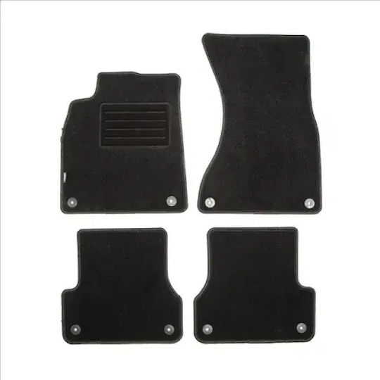 Petex Set of Front and Rear Mats 4pcs for Audi A6 / A7 2010+ Black