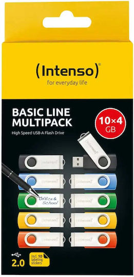 Intenso 4GB USB 2.0 Stick Yellow