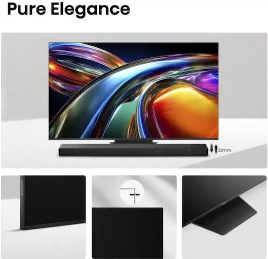 Hisense Smart Fernseher 65" 4K Ultra HD RGB-Mini-LED 65UR9DS HDR (2026)