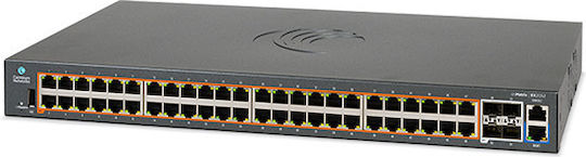Cambium Networks cnMatrix EX2052R-P Unmanaged L2 PoE Switch με 48 Θύρες Gigabit (1Gbps) Ethernet και 4 SFP Θύρες