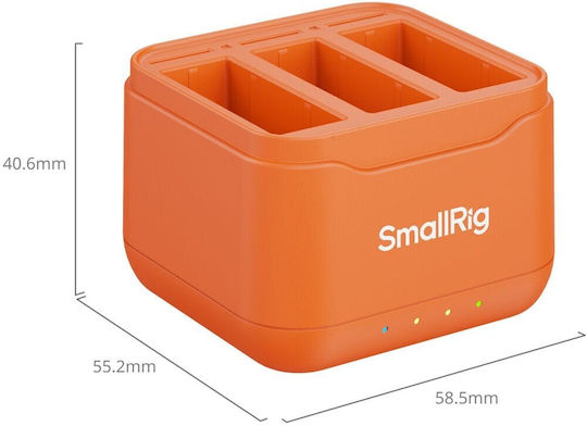 SmallRig Τριπλός Φορτιστής Μπαταρίας