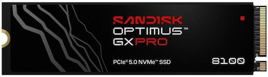 Sandisk Optimus GX PRO 8100 SSD 2TB with PCI Express 5.0 Connection