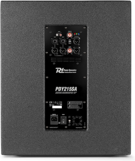 Power Dynamics SOSUB203 Αυτοενισχυόμενο Subwoofer PA 900W 15"