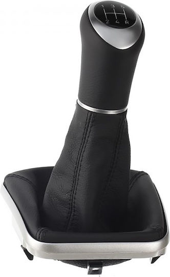 Innovativcar Shift Knob with Bubble με Φουσκα & Ένδειξη ΙΙ 2006-201 for Fiat Punto 5 black 4AFI10-09/CT