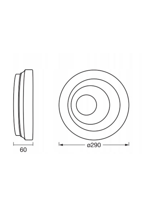 Osram Πλαφονιέρα LED