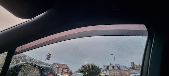 Set Deflectoare Vânt Auto Față și Spate pentru Nissan Qashqai 4 Bucăți