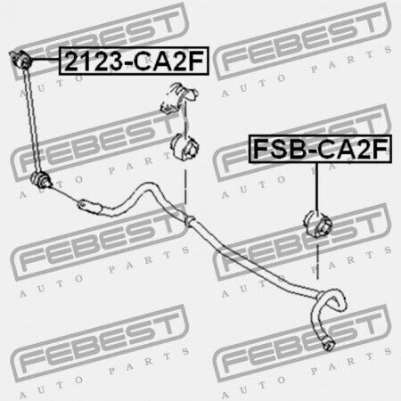 Front Stabilizer Ring Ford Mondeo Ca2 2007-2014 Eu 1478582