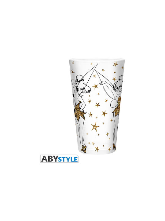 Abysse Tinkerbell Glass Cup in Gold Colour 400ml