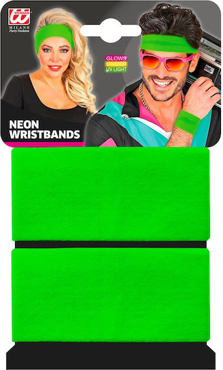 Neon Karnevalsaccessoires Grünes 2 Stück