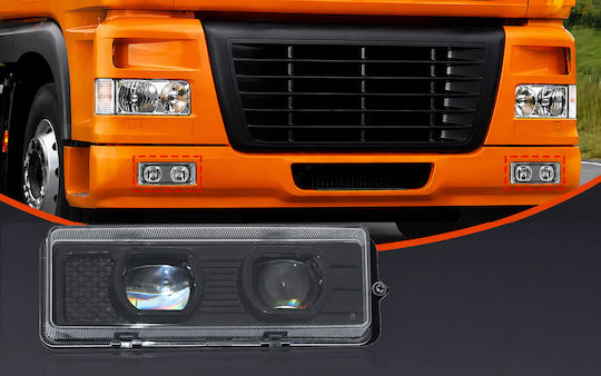 Десен LED Фар За Мъгла За Камион Daf 95 Oem 1328860