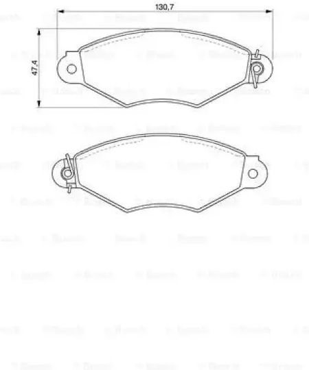 Bosch Disc Brake Pad Set