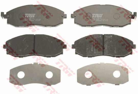 Set Plăcuțe De Frână Partea Din Față Hyundai H-1 Starex 2.4/2.5d 06.97-12.07 Trw Înălțime 53.8mm Lățime 147.0mm Grosime 16.3mm