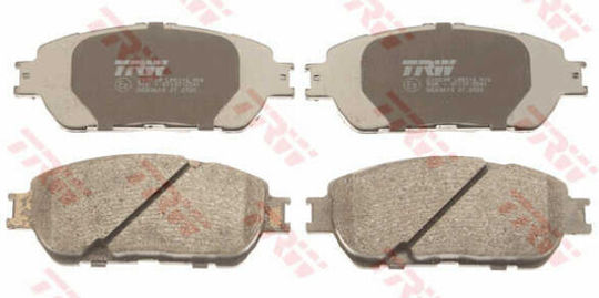 Set Plăcuțe De Frână Auto Partea Din Față Toyota Avalon Camry Sienna Solara Tacoma 2.4-4.0 Înălțime 58.5mm Lățime 143.5mm Grosime 16.0mm