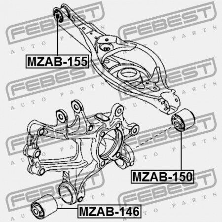 Șurub Braț Control Spate Inferior Mazda CX-5 KE 2011-2012 EU KD35-28-350