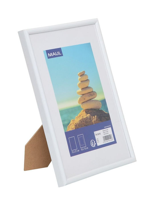 Maul Maul Kunststoff Bilderrahmen mit Weißem Rahmen