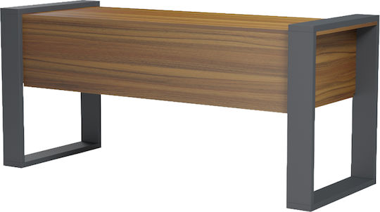 Birou Tontel Din Lemn Maro 160x60x73cm