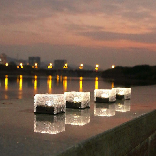 Solar Light Floor with Natural White Light 4000K