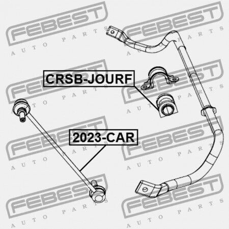 Vorderes Koppelstück Stabilisator Chrysler Voyager V 2007-2016 04721918af