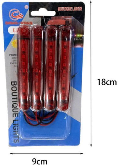 LKW-Volumenleuchten 9 LED 4 Stück 30V Boutique Lights Truck Lampe Tf160451