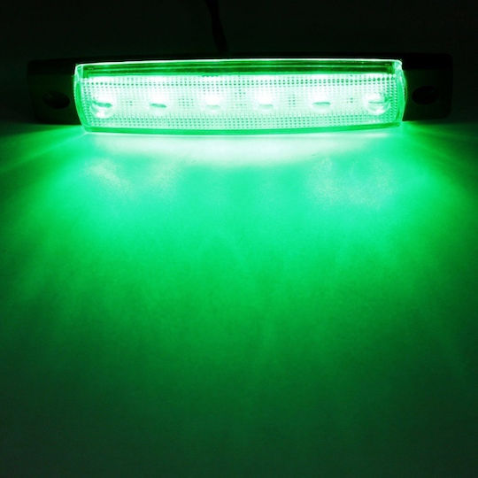 Lumina De Volum Pentru Camion 12V Verde MAR109
