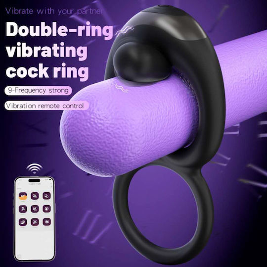 Aph Επαναφορτιζόμενο Δαχτυλίδι Πέους Δόνηση Rechargeable Vibrating Penis Ring Sw5032