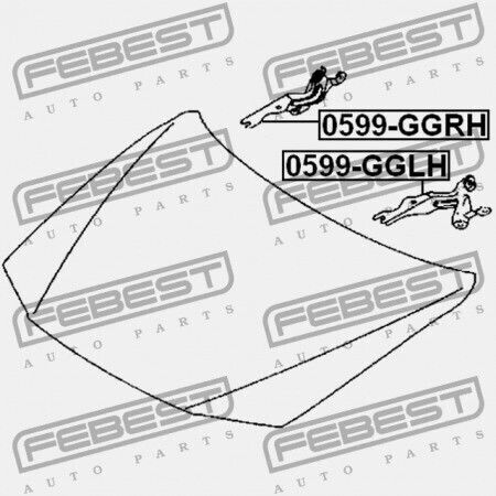 Motorhaubenscharnier Links Für Mazda 6 Wagon Gy 2002-2005 Eu Gj6a-52-420a