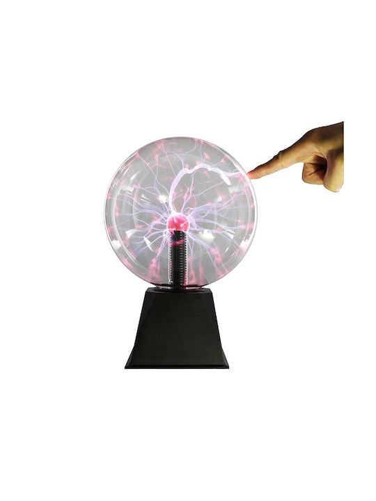 Decorative Lamp Plasma Ball Black