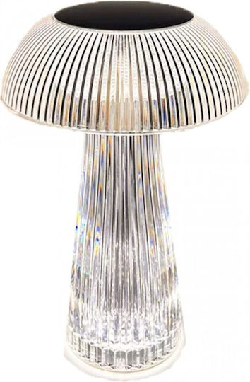 Touch 3 Colors Lighting Crystal Light Decorative Lamp Transparent