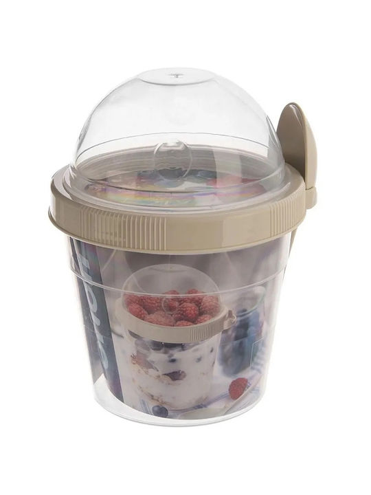 Vilde Lunchbox Kunststoff Transparent Geeignet für die Mikrowelle 400ml 1Stück
