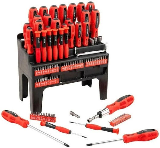 Schraubendreher + Bits Set 100 Stück /jbc