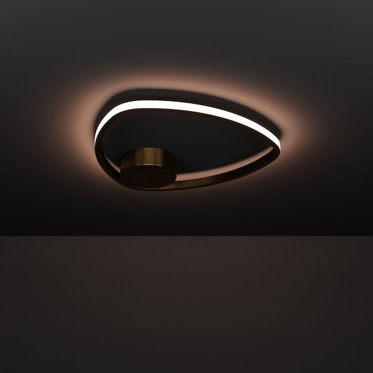 Eglo Plafonieră de Tavan 37,5 cm Aurie cu LED Integrat
