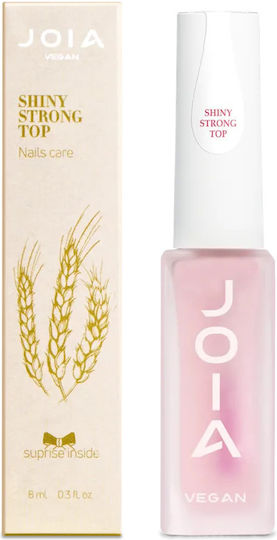 JOIA Vegan Ojă Pentru Unghii Cu Gel Shiny Strong Top
