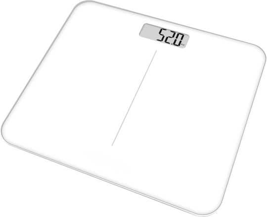 Telemax Digitale Badezimmerwaage 180kg Weiße