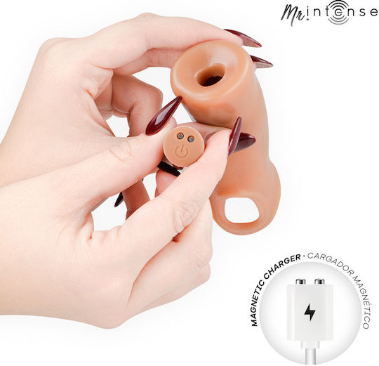 Mr Intense Arnold M Ultra-realistic Vibrating Penis Sleeve 14.5 Cm Ã' 4 Cm