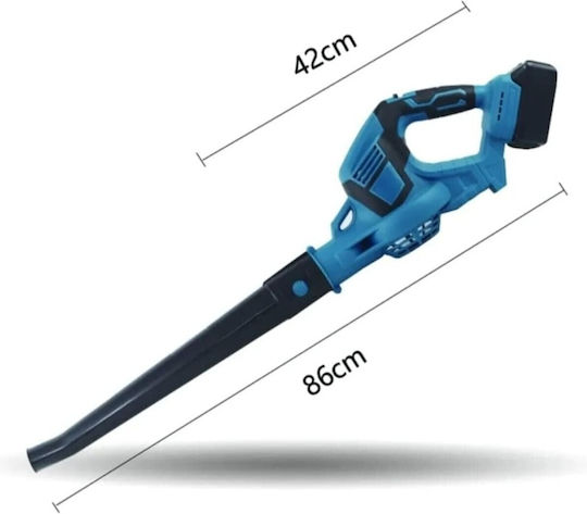 Blower Handheld 88V with 2 Batteries 4Ah & Maximum Air Speed 250km/h