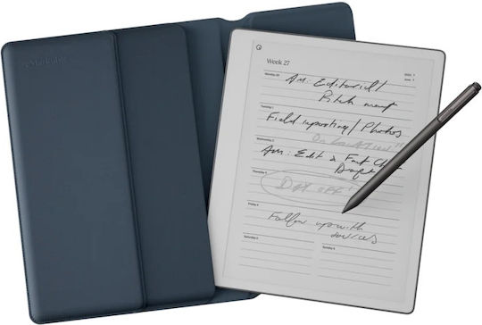 reMarkable Paper Pure 10.3" (32GB) Marker Plus & Sleeve Folio Ocean Blue
