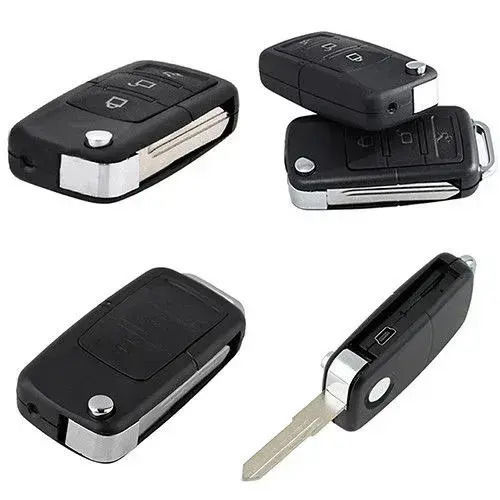 Spy Camera Keychain with Memory Card Slot and Motion Detector