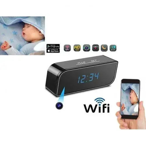 Скрита камера WiFi Часовник
