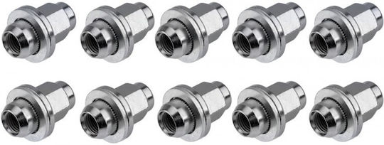Wheel Nut Toyota Land Cruiser 1984-0 4.2L SUV Toyota Land Cruiser 100 1998-2008 4.2L SUV Toyota Land Cruiser 100 1998-2008 4.7L SUV