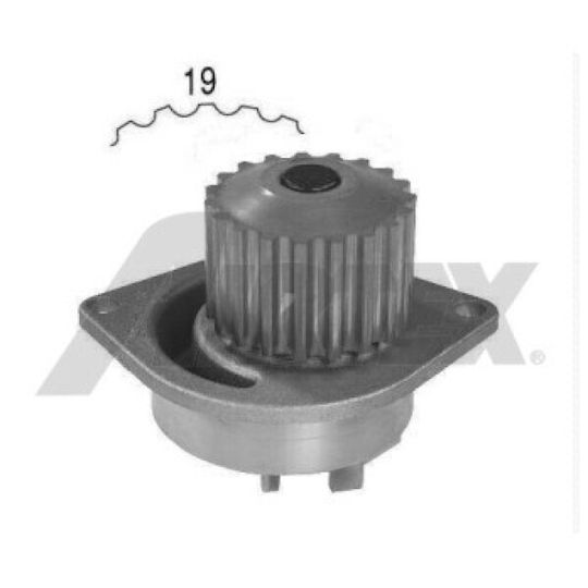 Water Pump Citroen Berlingo B9 Airtex 1600