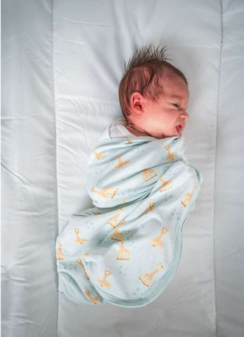 Baby Bliss Winterschlafsack Sophie Hellblau