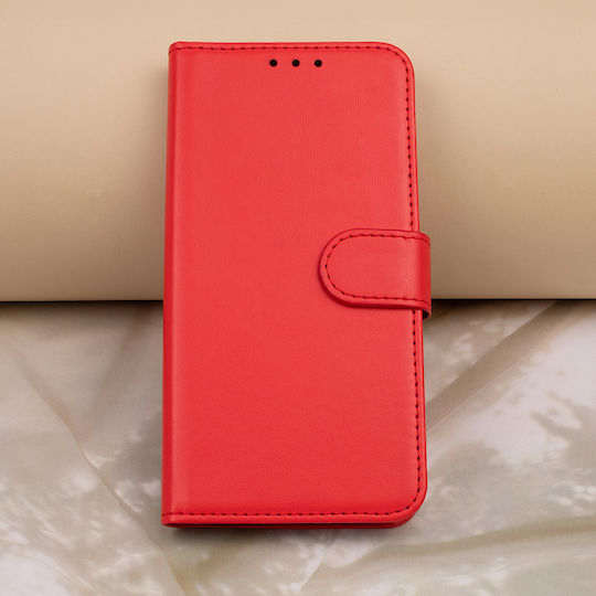Smart Book Δερμάτινο Κόκκινο (Samsung Galaxy S26, manufacturer: Samsung)