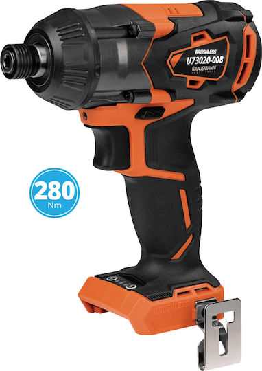 Krausmann Krausmann Akkubetriebene Werkzeugsets Bohrer & Schlagschraubendreher Brushless 20V mit 2 Batterien 2Ah und Tragetasche